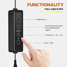 Bamworld eight-level brightness with timer for flexible plant care