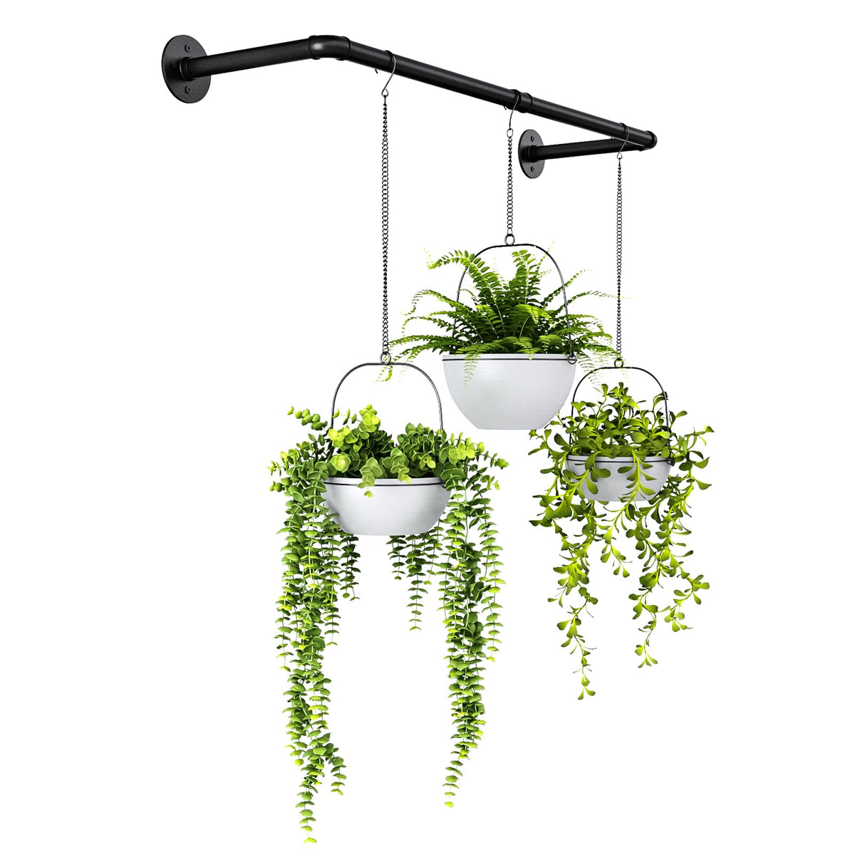 Bamworld after-sale support backs your hanging planters.