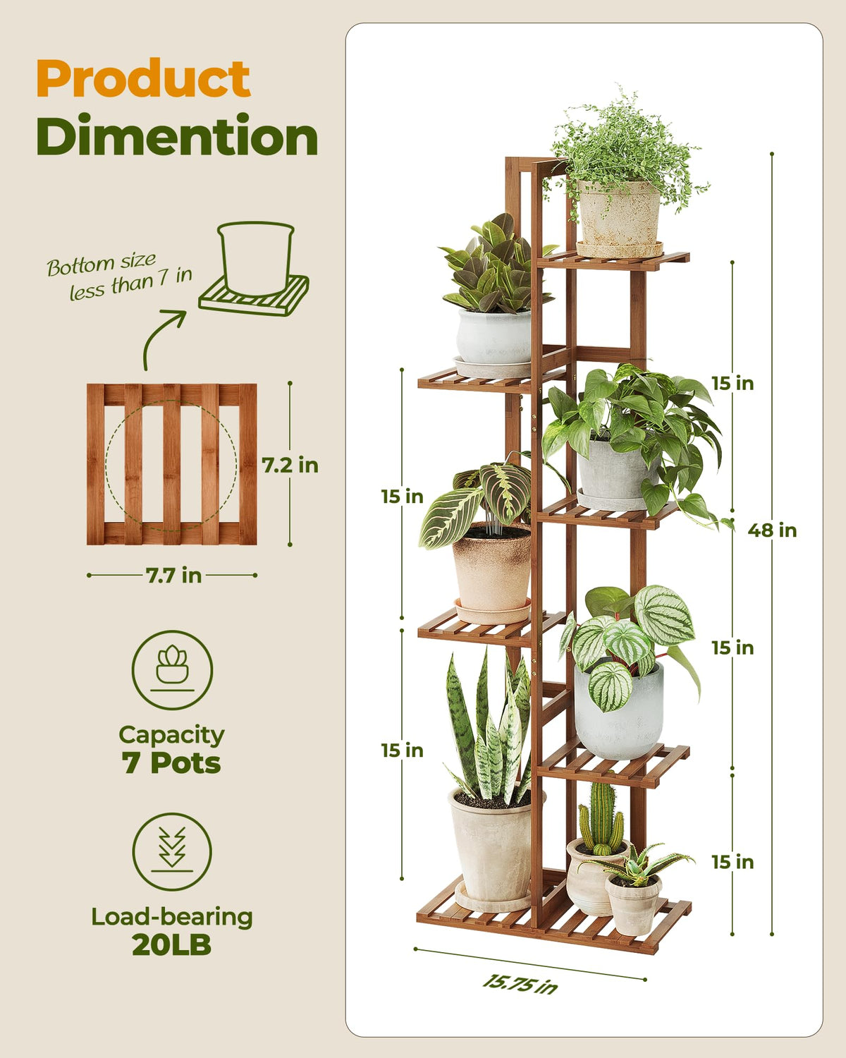 Easy assembly with labeled parts for quick setup