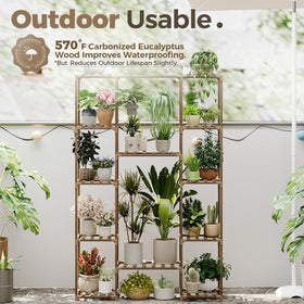 Bamworld carbonized eucalyptus wood frame highlighting waterproof durability
