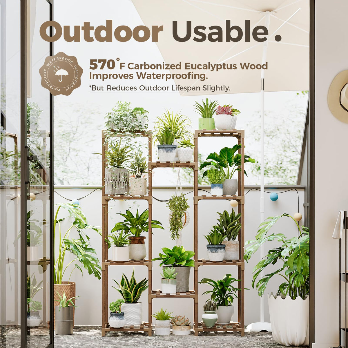 Bamworld carbonized eucalyptus wood emphasizes durability.