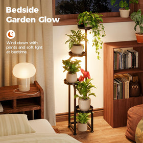 Bamworld compact indoor plant stand fitting tight corners