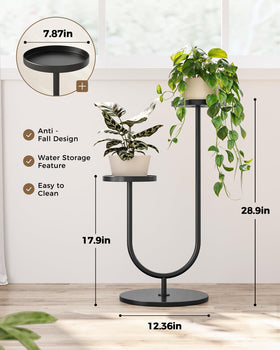 Bamworld heavy-duty stand with widened base for stable tall plants