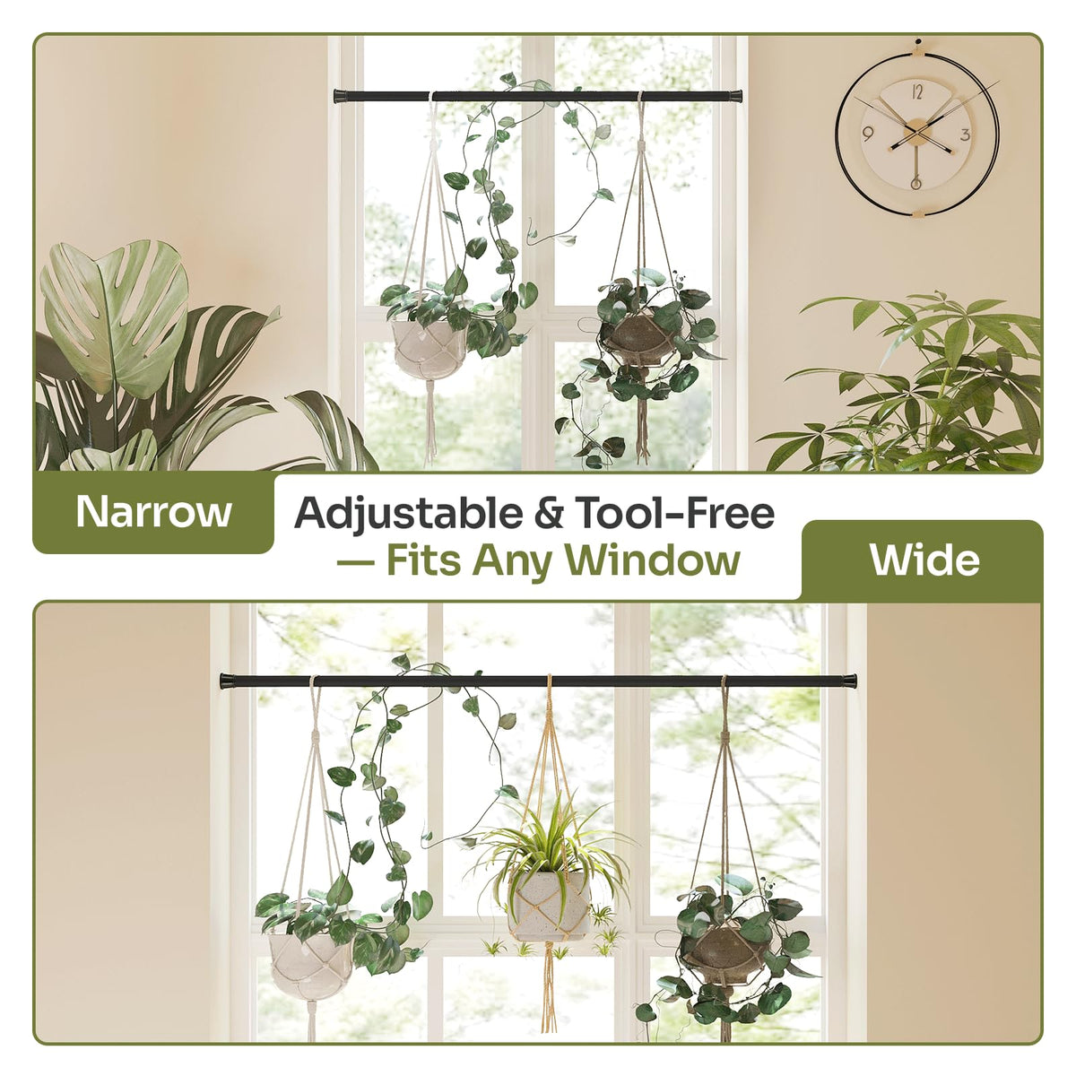 Bamworld indoor-outdoor hanging stand suits balconies or kitchens with versatile placement.