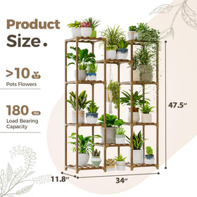 Bamworld indoor-outdoor ready stand with easy setup.