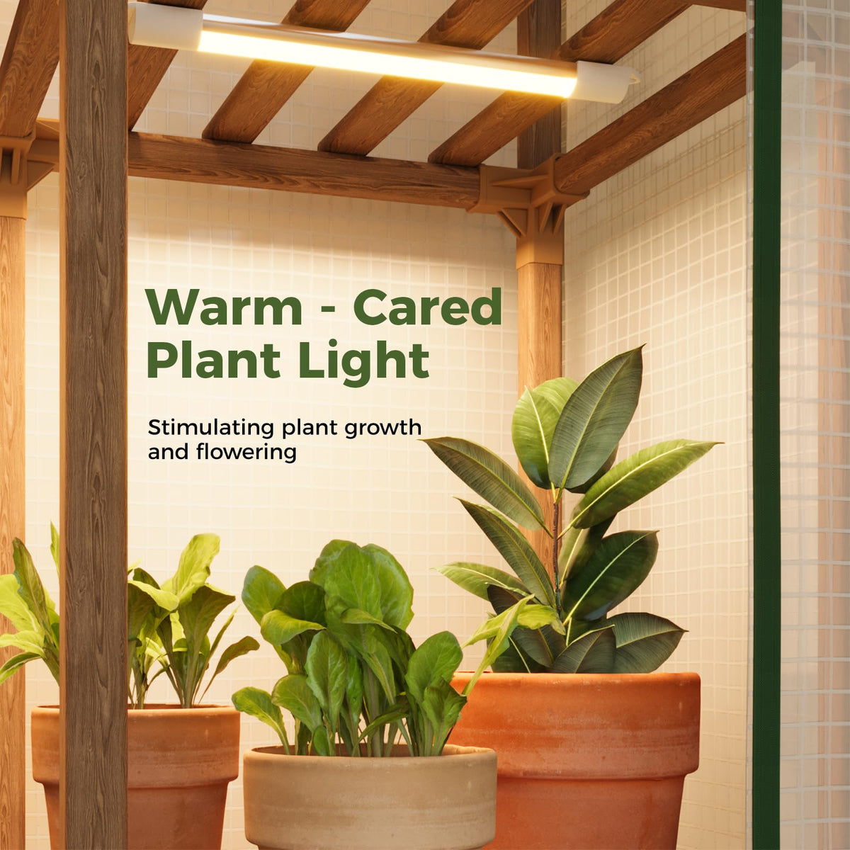 Bamworld roof-hanging feature demonstrates space-efficient tall plant display.