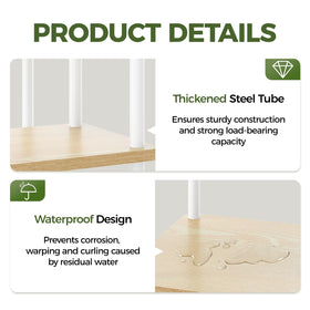 Bamworld space-saving design fits small apartments, patios, and sunrooms.