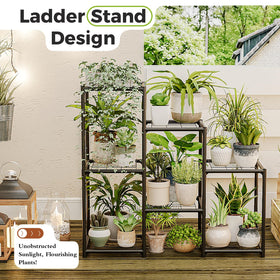 Bamworld sturdy triangular design enhances stability in indoor or outdoor setups