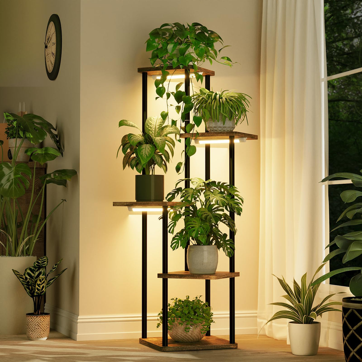 Bamworld versatile black-brown finish complements minimalist and rustic decor.