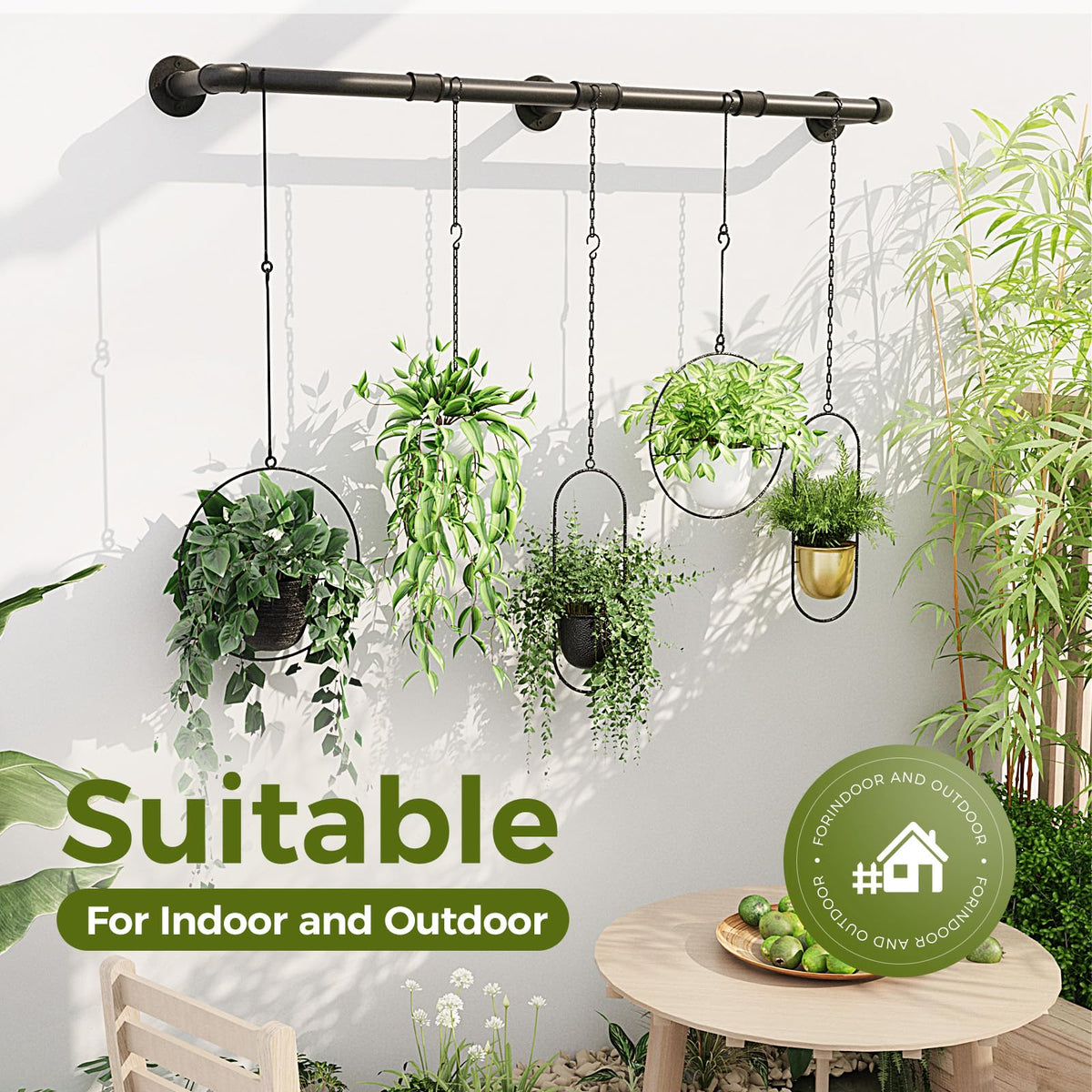 Bamworld outdoor ready design for balcony or patio use