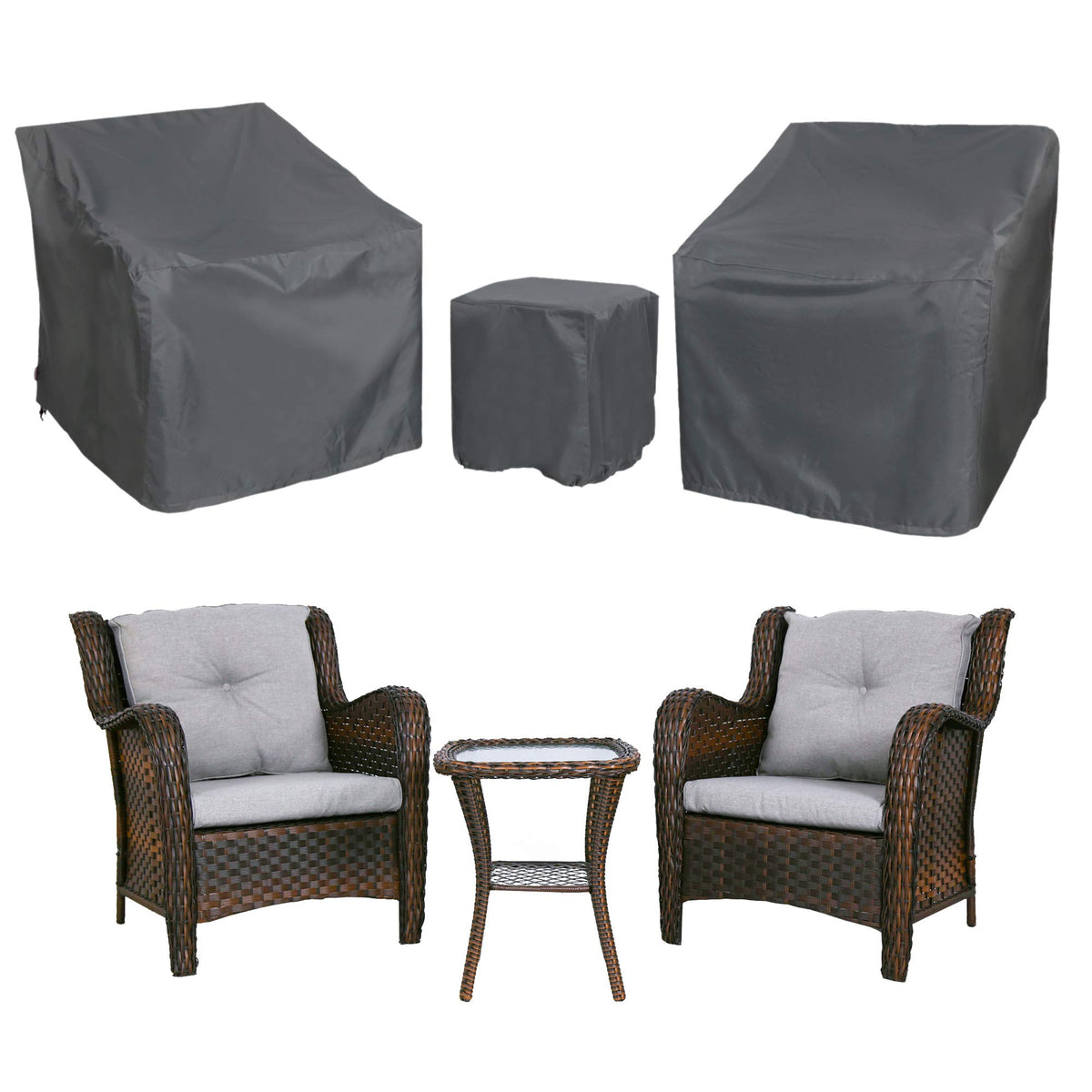 Baner Garden bottom hem cord lock keeps covers secure