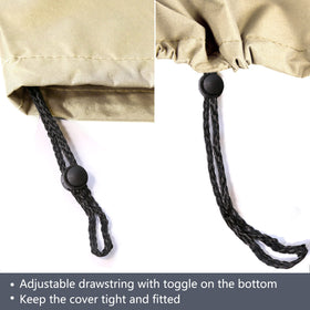 Baner Garden storage bag keeps covers organized when not in use
