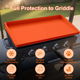 BANGIE 22-inch fit on Blackstone tabletop model with precise dimensions.