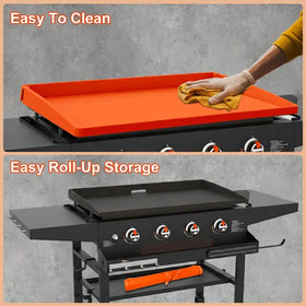 Anti-condensation and rust-prevention features help maintain a pristine grill.