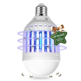BANPESTT bug-zapper light bulb front view for indoor pest control