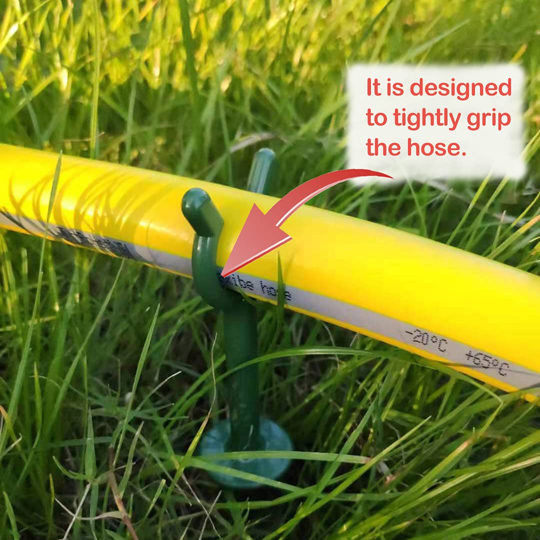 BAOLONG hose stake clip on lawn use keeps hose off grass.