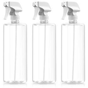 Bar5F 32 oz spray bottle with clear body for plant care and cleaning tasks