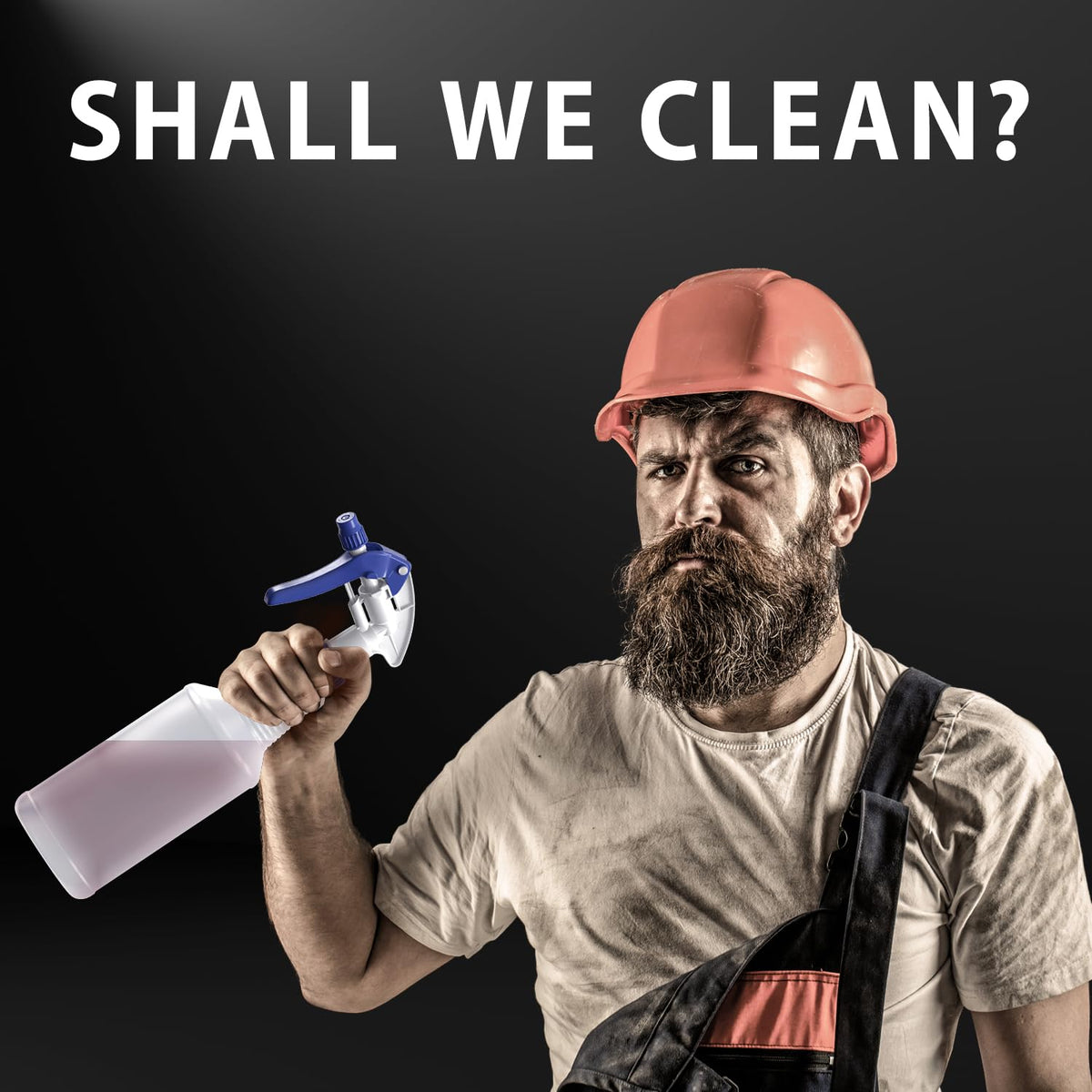 Bar5F spray head fan tip for quick large-area cleaning