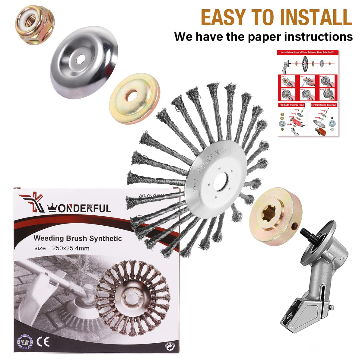Barafat easy-installation guide included for simple setup on compatible machines.