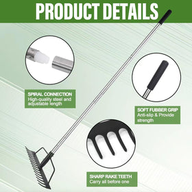 BARAYSTUS adjustable length from 24in to 51.5in for comfortable reach.