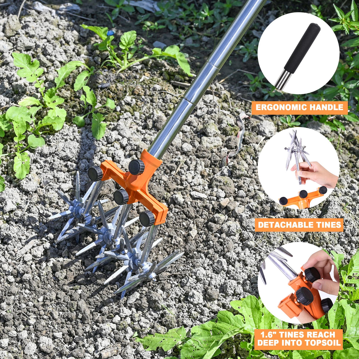 BARAYSTUS tool-free connection keeps assembly secure and easy to adjust.