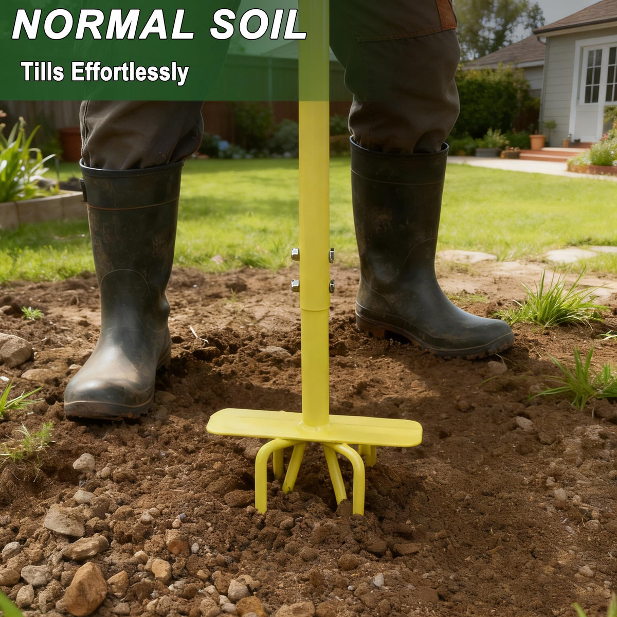 BARAYSTUS ergonomic handle grip reduces strain during tilting sessions.