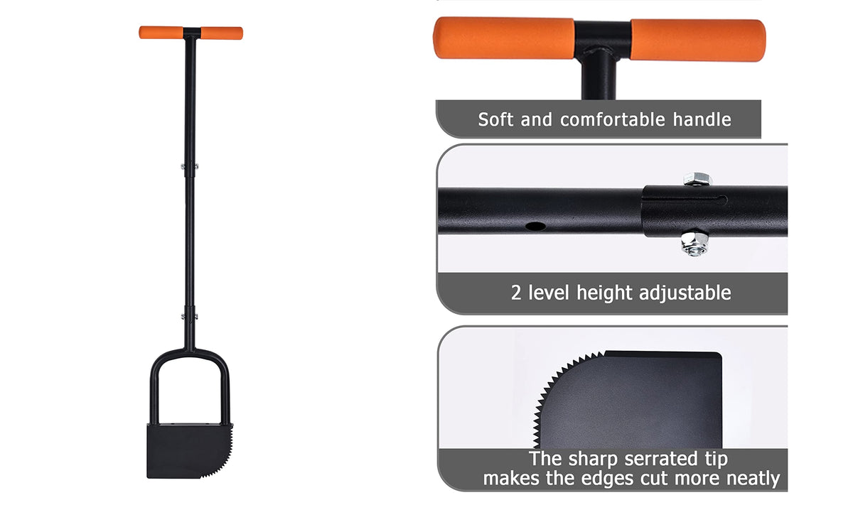BARAYSTUS foot plate aids deep soil penetration with less effort