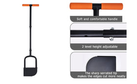 BARAYSTUS foot plate aids deep soil penetration with less effort