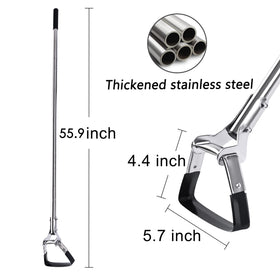 BARAYSTUS garden hoe stainless steel rod promises durability