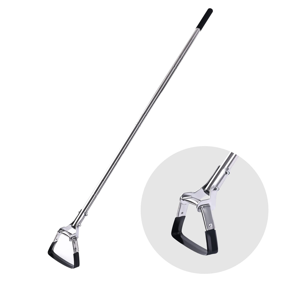 BARAYSTUS garden hoe three-height adjustable makes weeding easier