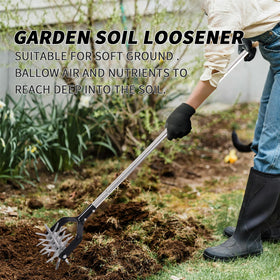 BARAYSTUS hand tiller with four wheels supports steady cultivation