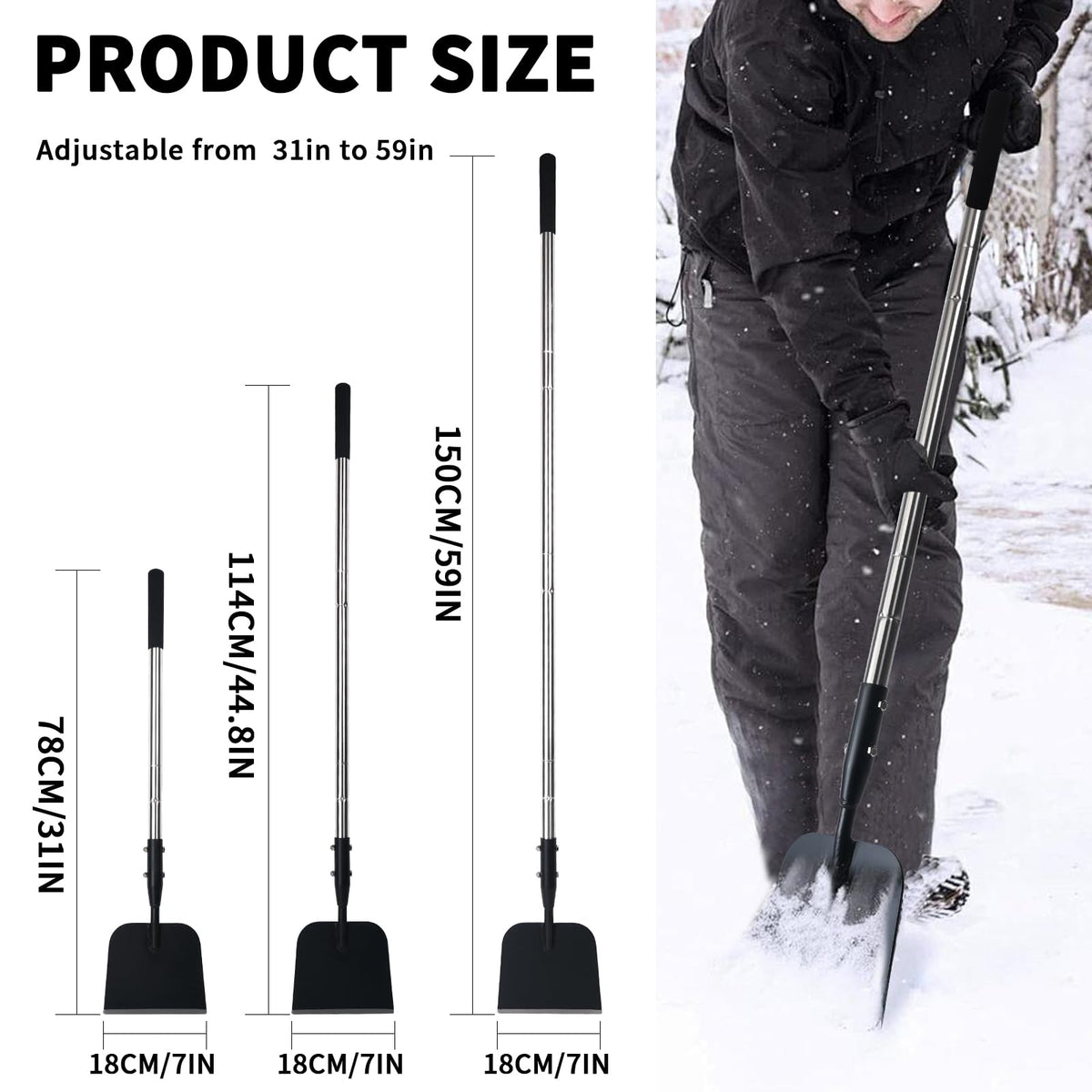BARAYSTUS ice-chopper handles ice and weeds with versatile performance.