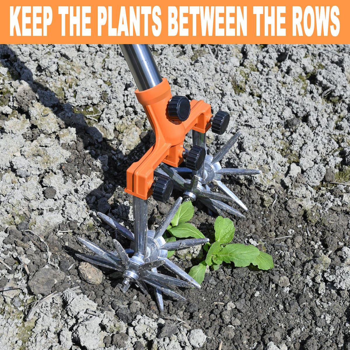 BARAYSTUS interchangeable blade wheels offer versatile cultivating options.
