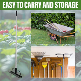 BARAYSTUS multi-section handle design stores compactly for easy storage.