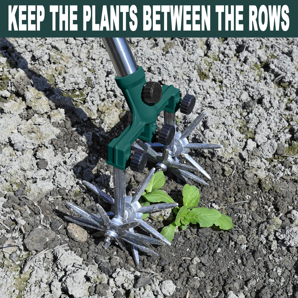 BARAYSTUS Rotary Cultivator interchangeable wheels for versatile tasks