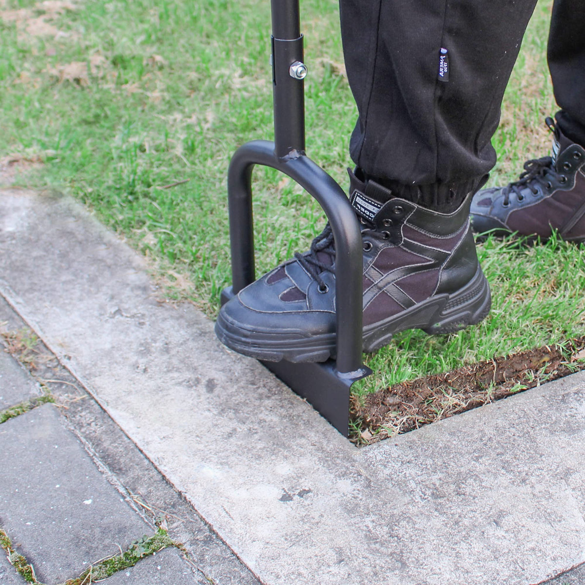 BARAYSTUS sidewalk edging in tight spaces for clean borders