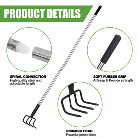 BARAYSTUS soft handle cover adds grip and comfort during gardening