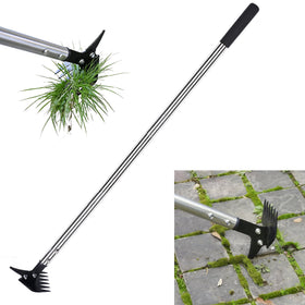 BARAYSTUS weed puller with a 61-inch long handle for easy, back-sparing weeding