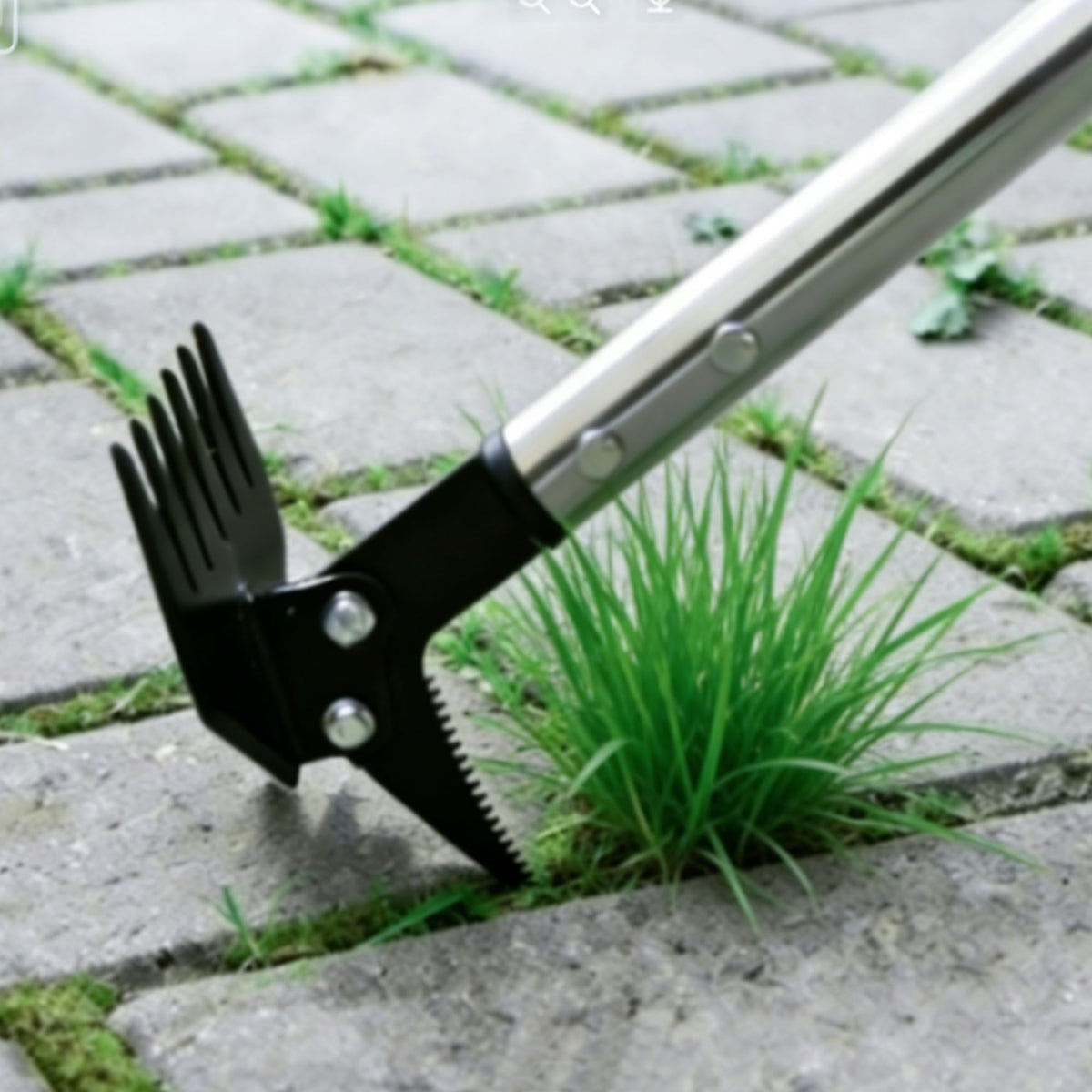 BARAYSTUS ergonomic grip provides comfortable control when weeding