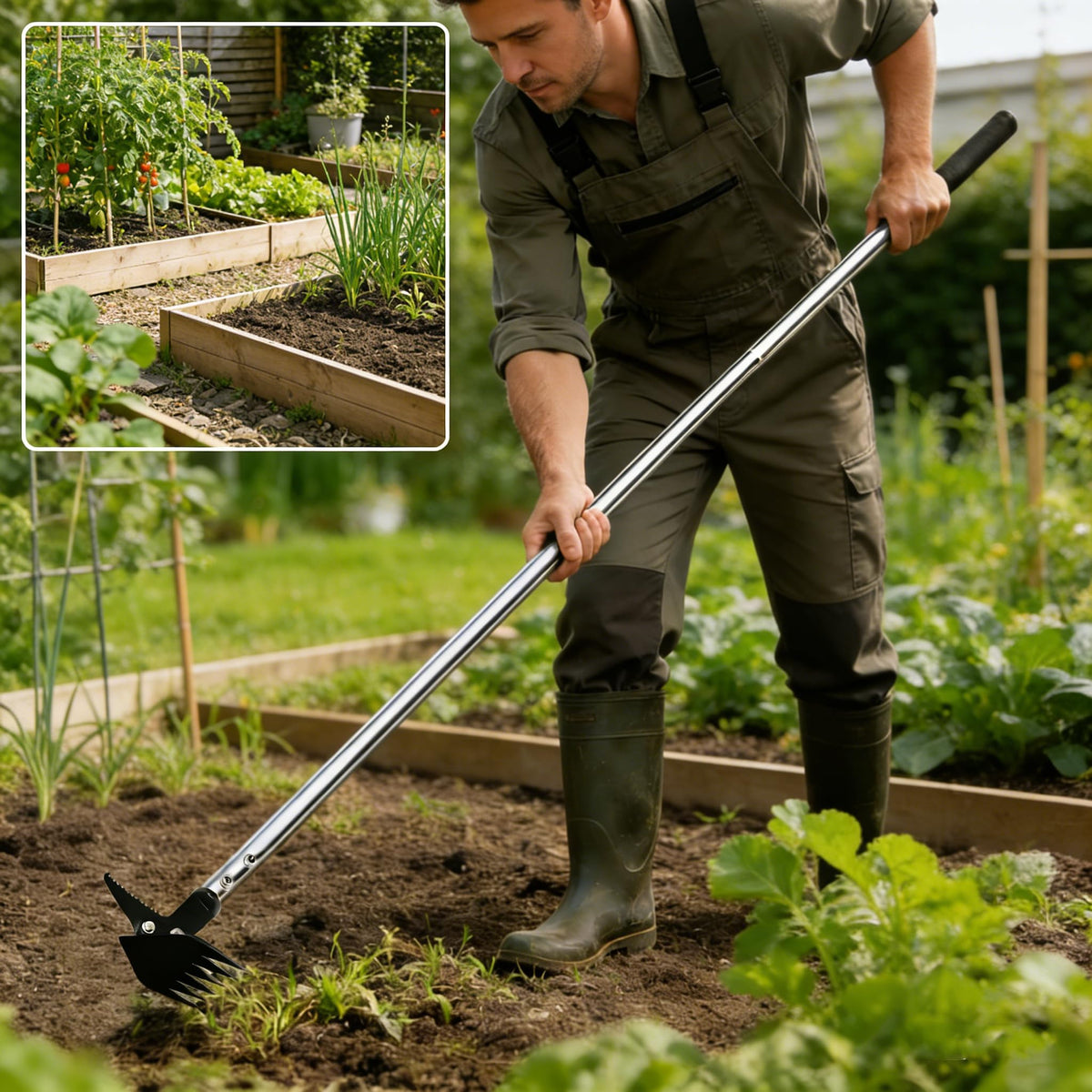 BARAYSTUS stainless steel handle highlights rust resistance
