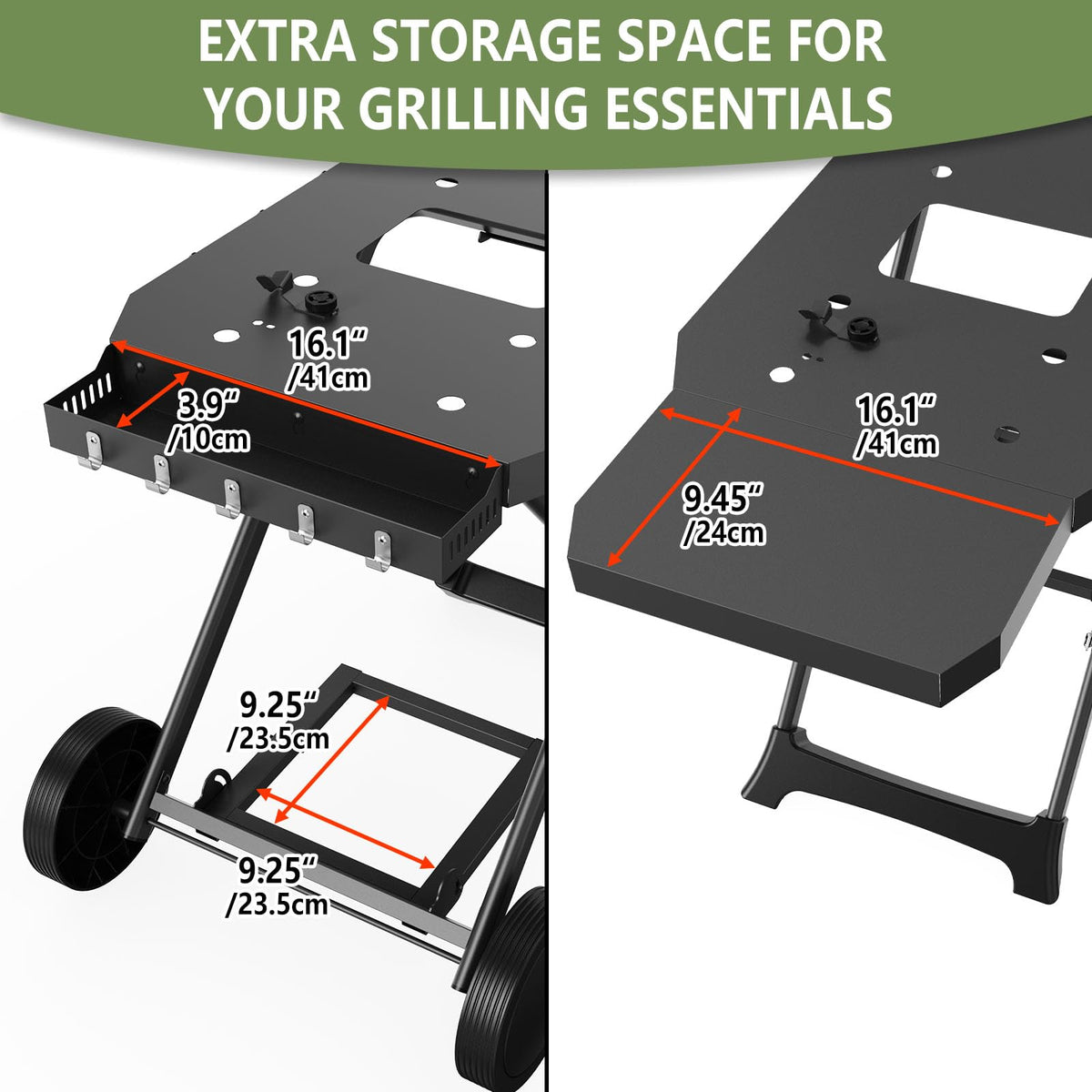 Barbqtime easy assembly with included hardware and clear instructions