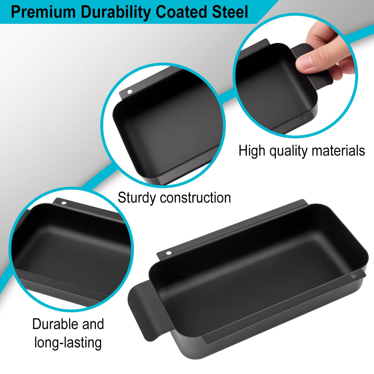 Barbqtime grease catcher tray keeping the grill area clean