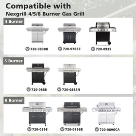 Barbqtime Nexgrill stainless heat tent improves durability and uniform cooking on every grill session.