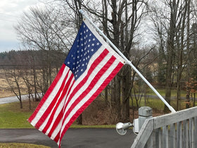 Barcetine flag pole ready for easy installation on outdoor spaces