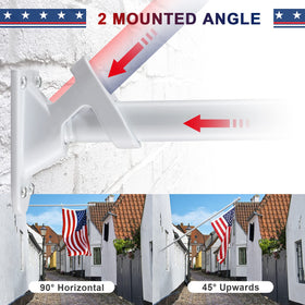 Barcetine-heavy-duty-porch-flag-pole-kit: complete setup ideal for porch and yard displays.