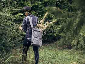 Barebones harvesting bag easy cleaning keeps gear ready after fieldwork.