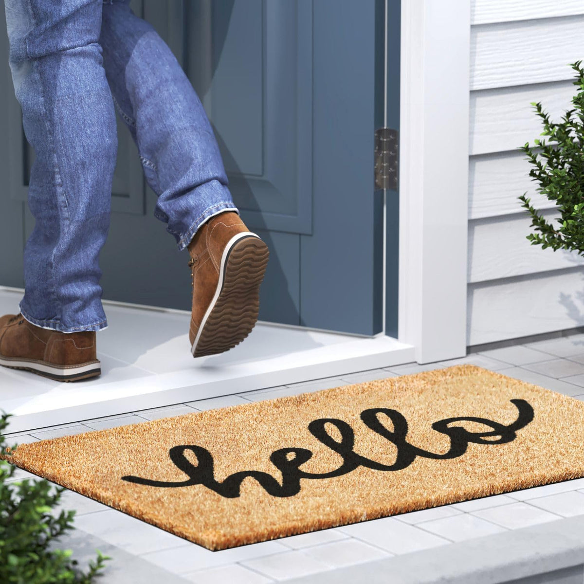 Barnyard Designs 36x24 doormat, large entryway size