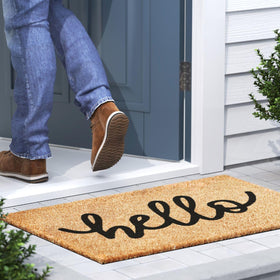 Barnyard Designs 36x24 doormat, large entryway size