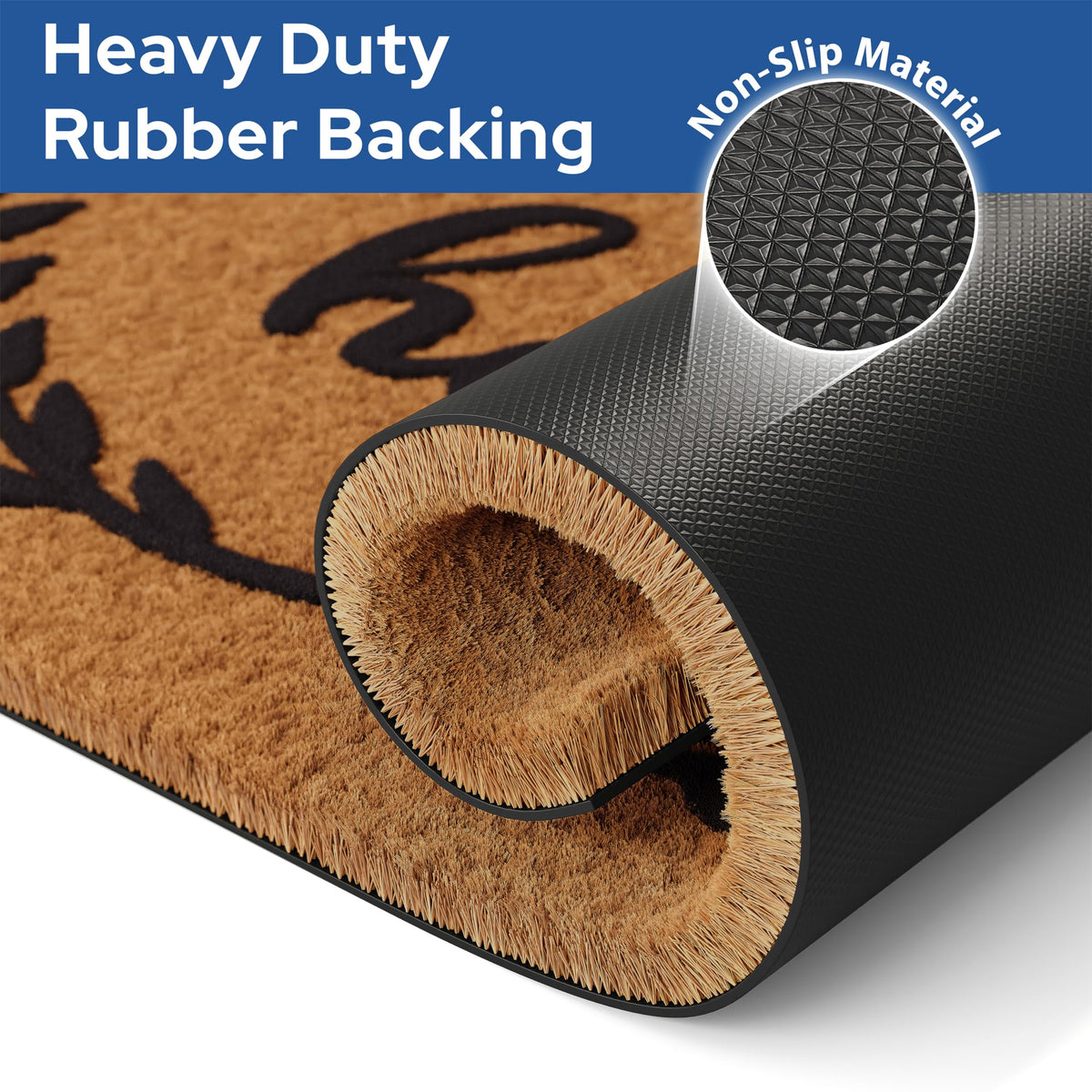 Barnyard Designs large 30x17 inch doormat fits most front doors