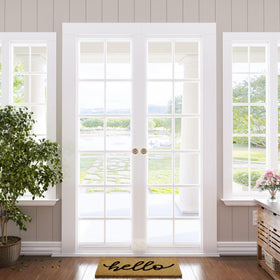 Barnyard Designs Hello Doormat ideal for doors, porches, cabins, or RVs